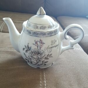 Norcrest Japan 25th Anniversary Chatillon Porcelain Tea Pot